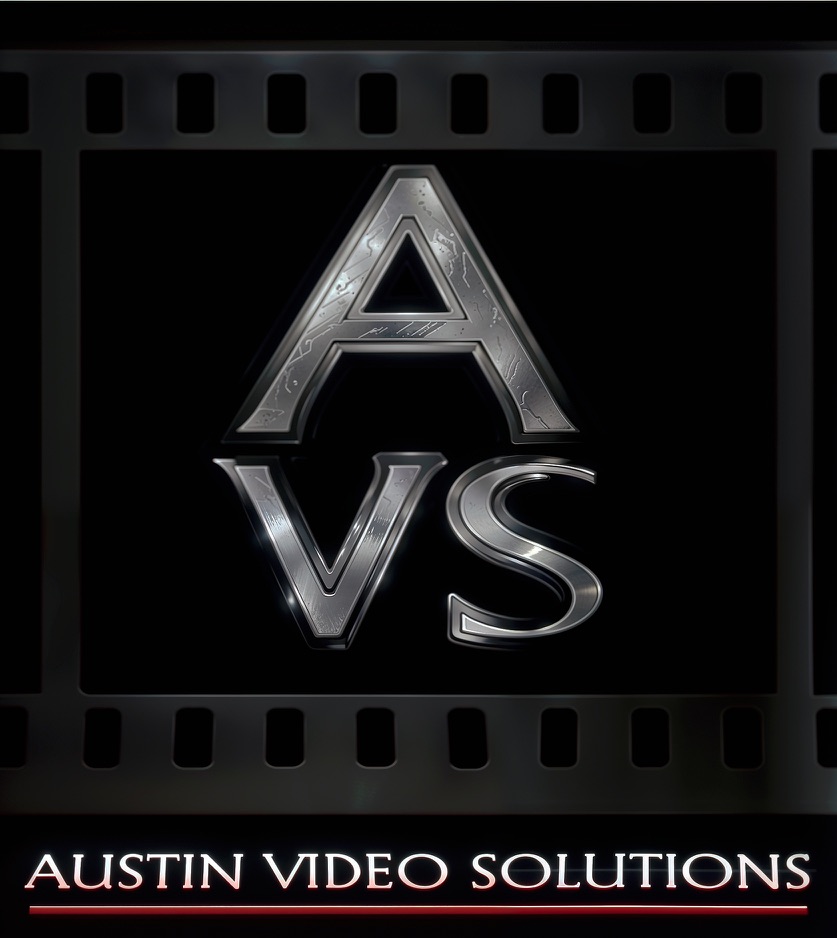 Austin Video Solutions Logo Crystal Clear and Quick Video Conversions and Professional VIdeo Editing in South Austin, TX