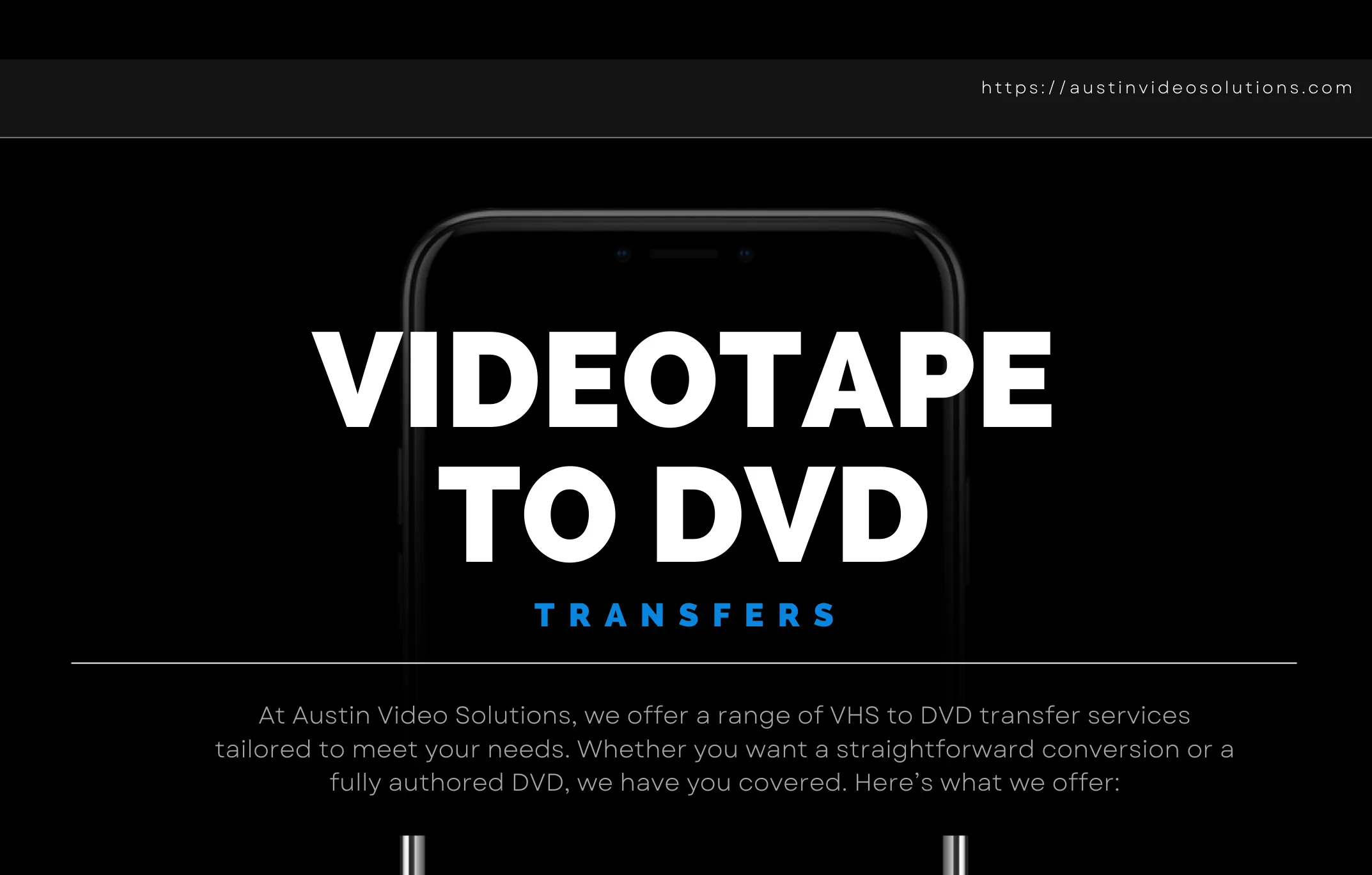 Videotape to DVD